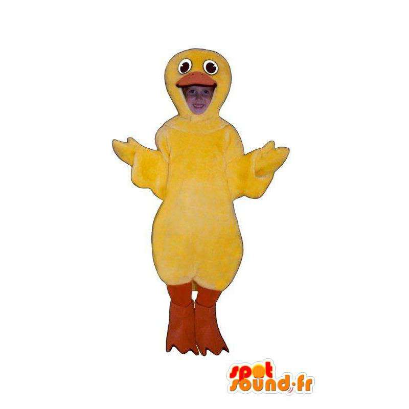 Mascot giallo canarino - abito canarino - MASFR005035 - Mascotte di anatre
