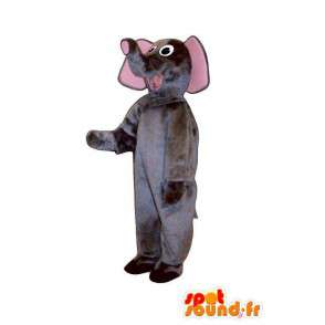 Liten elefant maskot - Elephant accoutrement  - MASFR005036 - Elephant Mascot