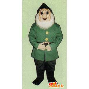 Chinese karakter kostuum met een witte baard - MASFR005058 - Niet-ingedeelde Mascottes