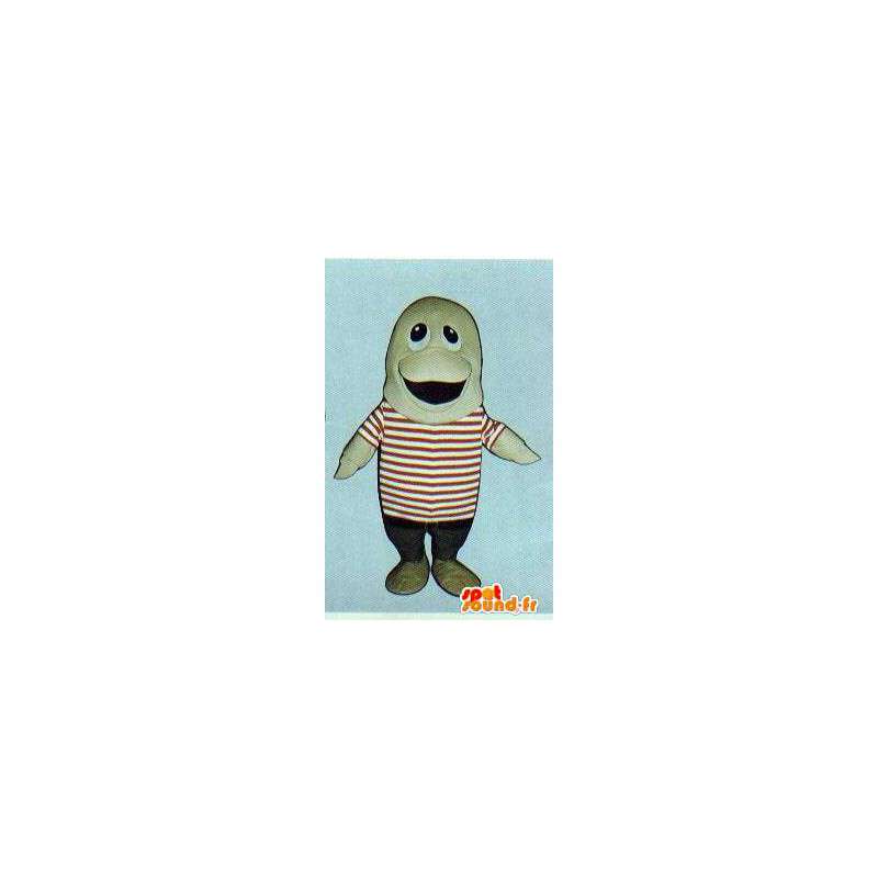 Baby delfin maskot - Baby delfin kostume - Spotsound maskot