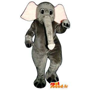 Mascot de un elefante - Elefante de vestuario - MASFR005079 - Mascotas de elefante
