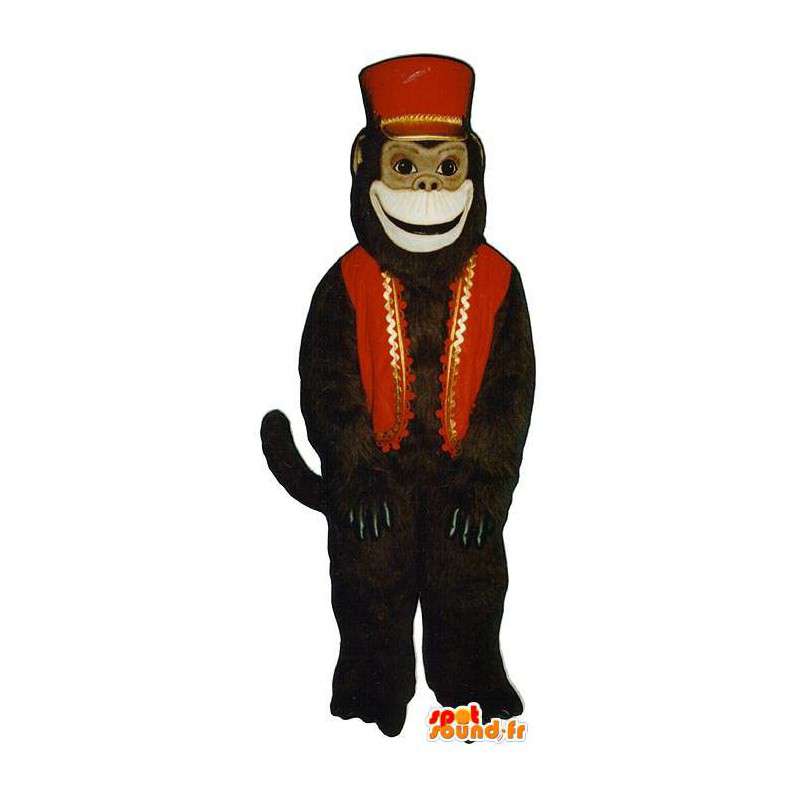 Noivo terno de macaco - traje do macaco noivo - MASFR005080 - macaco Mascotes