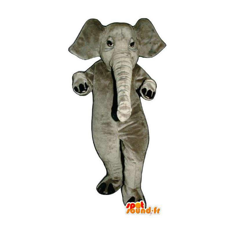 Mascotte représentant un éléphant - Costume d'éléphant - MASFR005086 - Mascottes Elephant
