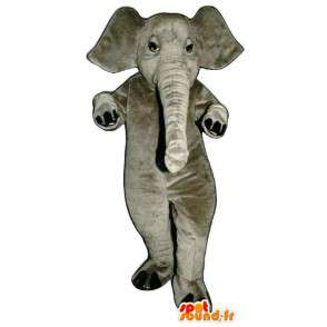 Maskottchen eines Elefanten - Elefant Kostüm - MASFR005086 - Elefant-Maskottchen