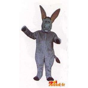 Déguisement représentant un âne gris - Costume personnalisable - MASFR005104 - Mascottes Animales