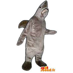 Costume representerer en hai - passelig drakt - Shark maskoter - MASFR005084 - SpotSound.fr