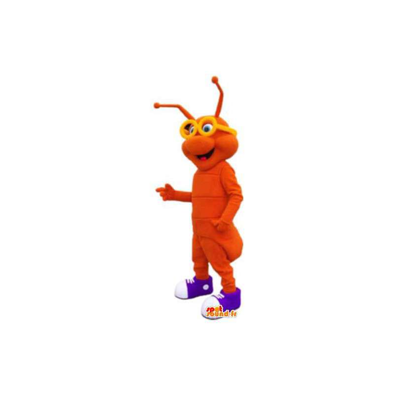 Caterpillar karakter maskot - forklædning - Spotsound maskot
