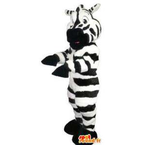Zebra maskotti puku maksuttoman kuljetuksen - MASFR005119 - Animaux de la jungle