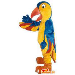 Farverig papegøje maskot - voksen kostume - Spotsound maskot