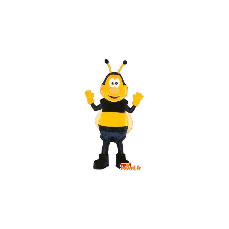 Bee-Maskottchen-Kostüm-Abend - MASFR005129 - Maskottchen Biene