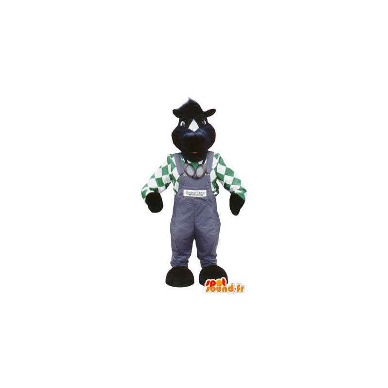 Costume paard mascotte overalls - MASFR005131 - Horse mascottes