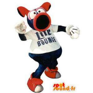 Slem maskot Lite Bounge - forkledning - MASFR005134 - Pig Maskoter