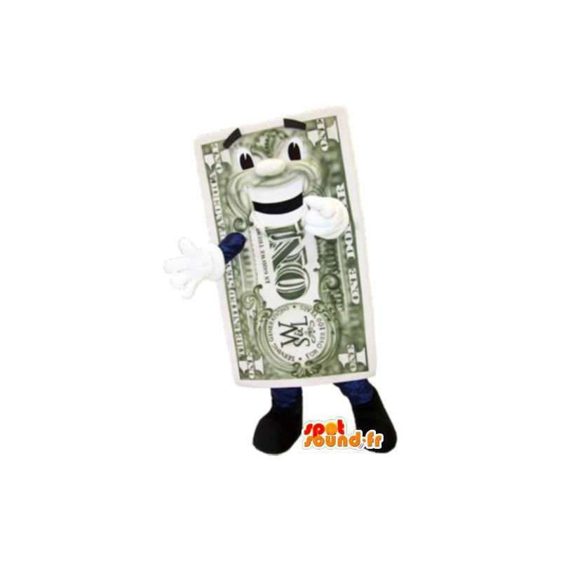 Mascot dollar bill - MASFR005135 - Maskoter gjenstander