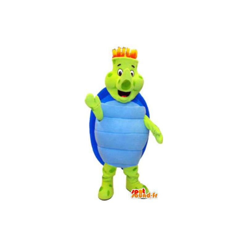 Voksen skildpadde konge maskot kostume - Spotsound maskot