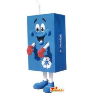 Tetra pack maskot kostume til en voksen - Spotsound maskot