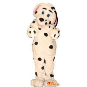 Puku maskotti Dalmatian koira - MASFR005140 - koira Maskotteja