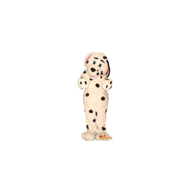 Puku maskotti Dalmatian koira - MASFR005140 - koira Maskotteja