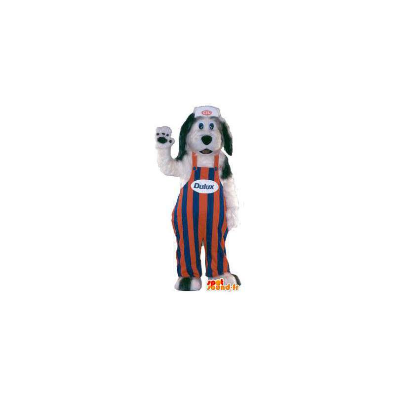 Dulux hond mascotte kostuum voor volwassenen - MASFR005143 - Dog Mascottes