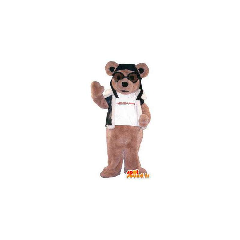 Aviator hund maskot canada jobber - MASFR005144 - Dog Maskoter