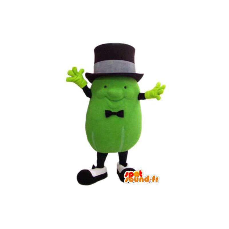 Mascotte prestidigitateur magicien vert - MASFR005145 - Mascottes Homme