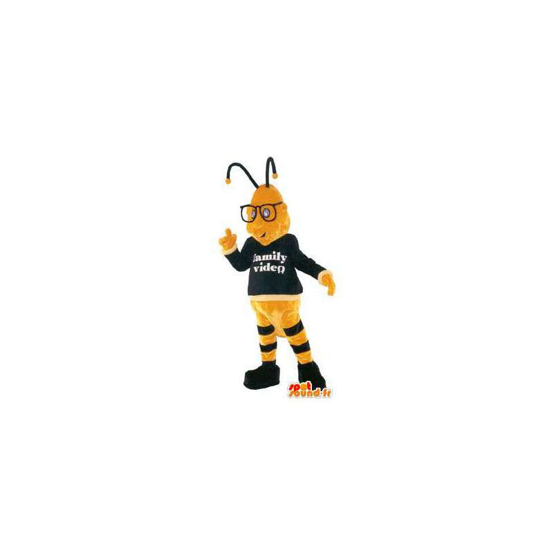 Maskotki kostium Bee Rodzina Wideo  - MASFR005146 - Bee Mascot