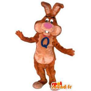 Nesquick Hase Maskottchen Kostüm - MASFR005147 - Hase Maskottchen