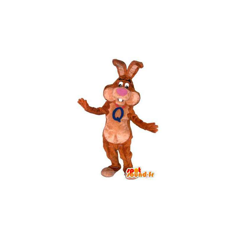 Nesquick rabbit mascot costume - MASFR005147 - Rabbit mascot