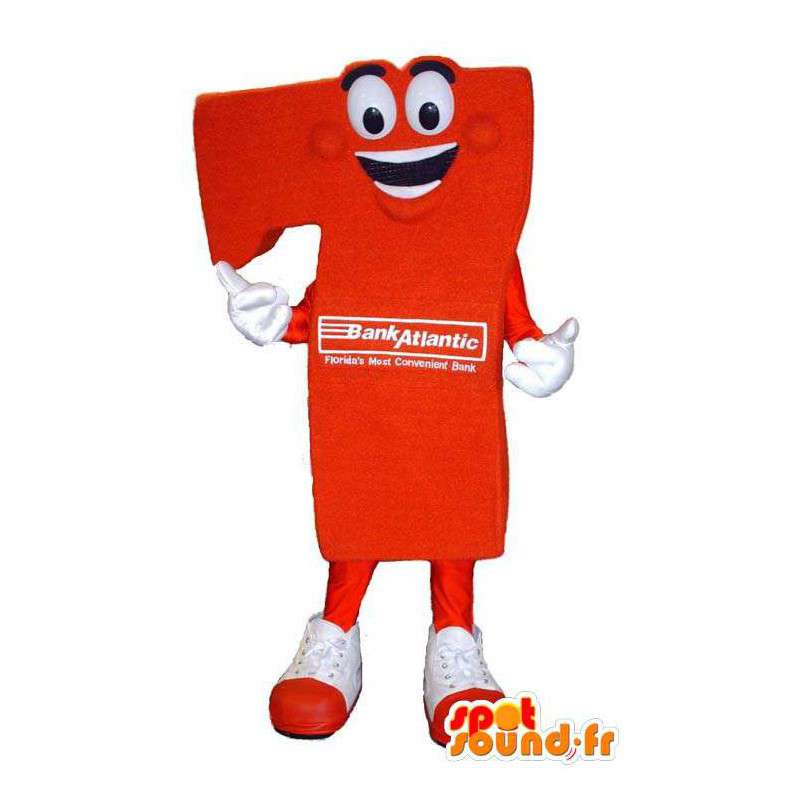 Mascotte costume adulto Bank Atlantic - MASFR005148 - Mascotte non classificati