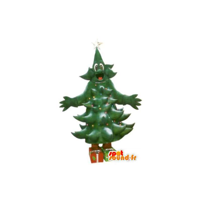 Weihnachtsbaum-Kostüm versandkostenfrei - MASFR005149 - Weihnachten-Maskottchen