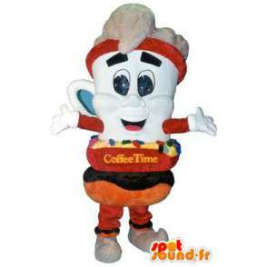 Mascot costume adult coffee time - MASFR005153 - Mascots of objects