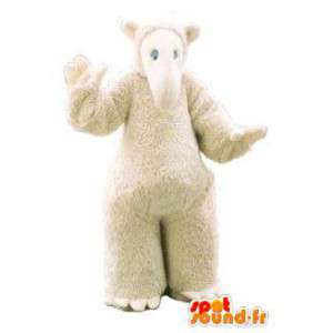 Maskottchen-Kostüm weiß Tapir - MASFR005156 - Maskottchen Ameise