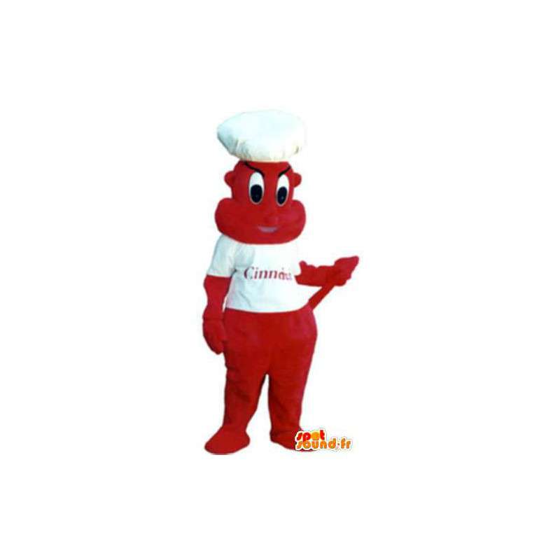 Imp mascotte costume cuoco adulto - MASFR005157 - Mascotte di mostri