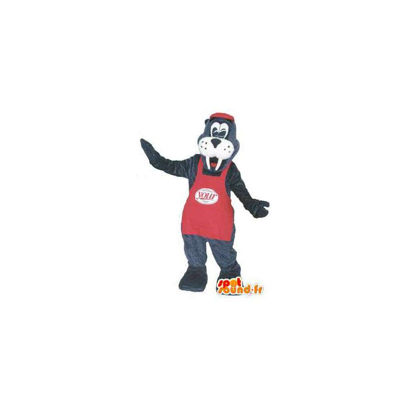Maskottchen-Kostüm für Erwachsene Walross Ihre Marke - MASFR005158 - Maskottchen-Siegel