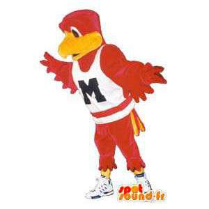 Ave adulta traje com tênis esportivos de fantasia - MASFR005161 - aves mascote