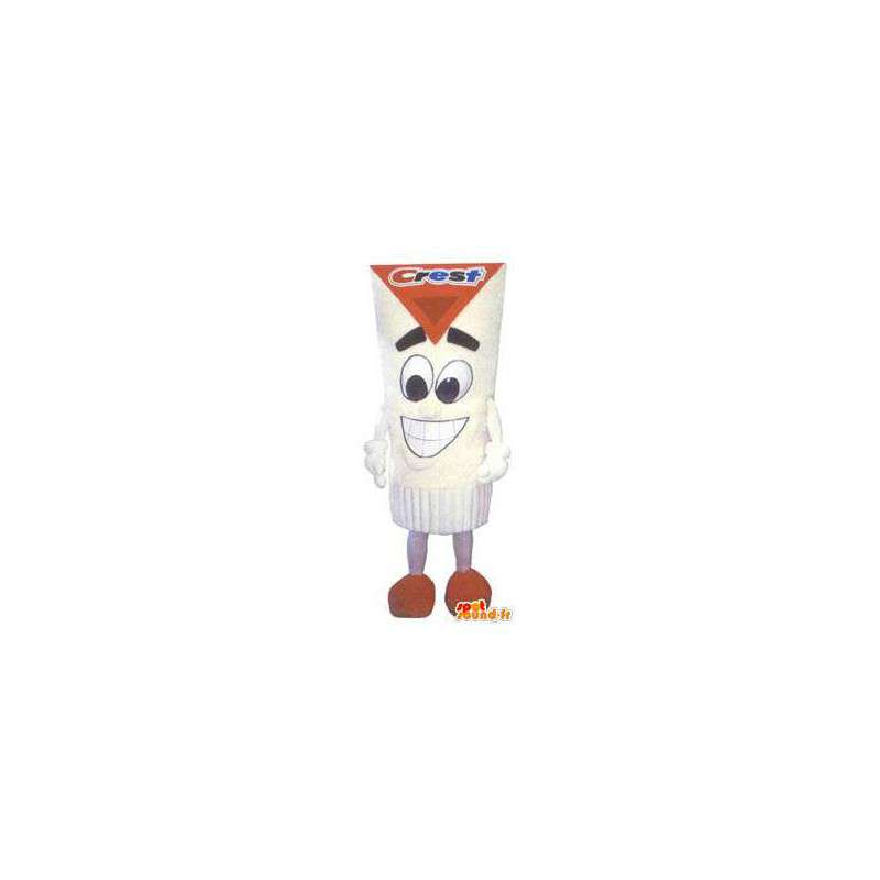 Erwachsenen-Kostüm Kamm Zahnpasta Mann - MASFR005167 - Menschliche Maskottchen