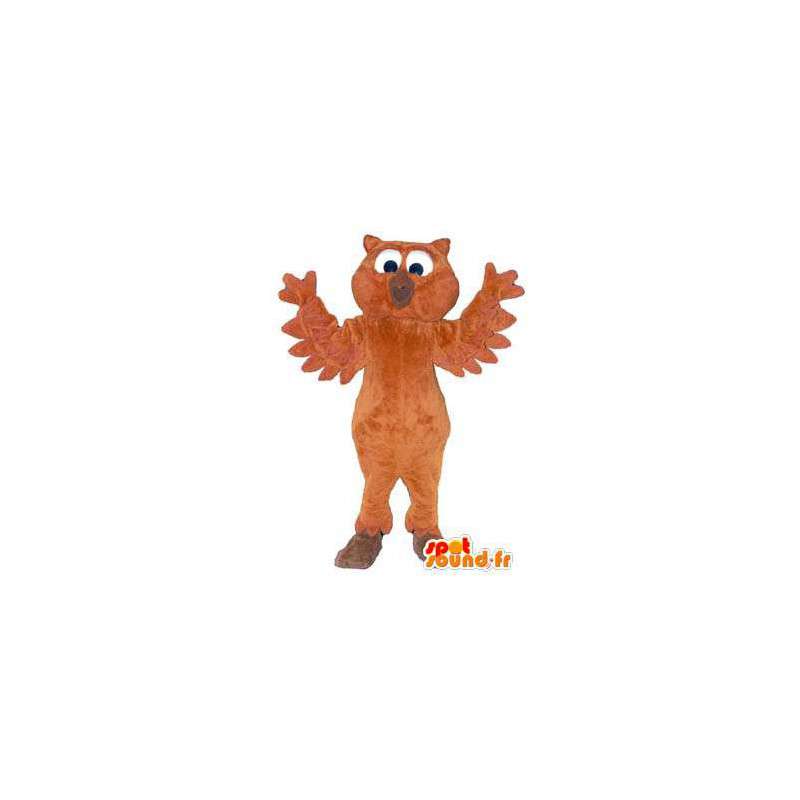 Owl costume mascot plush adult - MASFR005172 - Mascot of birds
