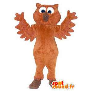 Mascotte chouette déguisement en peluche pour adulte - MASFR005172 - Mascotte d'oiseaux