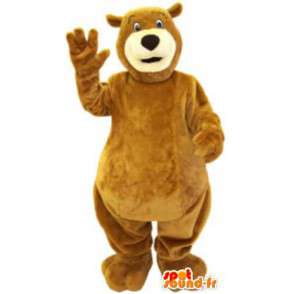 Plush mascot costume for adult giant teddy - MASFR005173 - Bear mascot