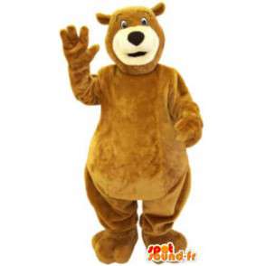 Traje de la mascota de la felpa para adultos de peluche gigante - MASFR005173 - Oso mascota