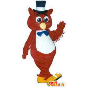 Animal costume della mascotte per adulti gufo elegante - MASFR005175 - Mascotte degli uccelli