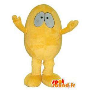 Costume maskot hyggelig gul drakt mann - Mascots Man - MASFR005176 - SpotSound.fr