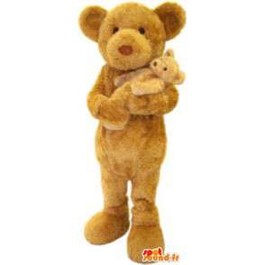 Vermommen met baby beer Volwassen Kostuum - MASFR005188 - Bear Mascot