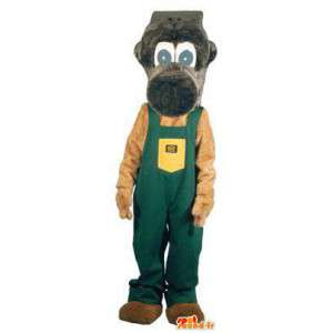 Traje do macaco mascote para o trabalhador manual adulto - MASFR005189 - macaco Mascotes