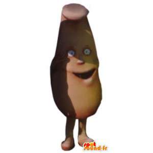 Papa Mascot con los ojos y la sonrisa traje adulto - MASFR005191 - Mascota de verduras