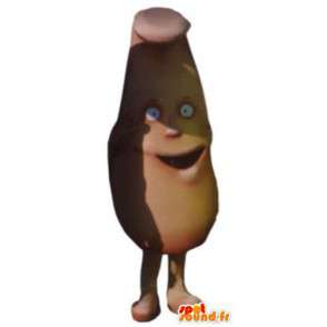 With potato mascot costume adult eyes and smile - MASFR005191 - Mascot of vegetables