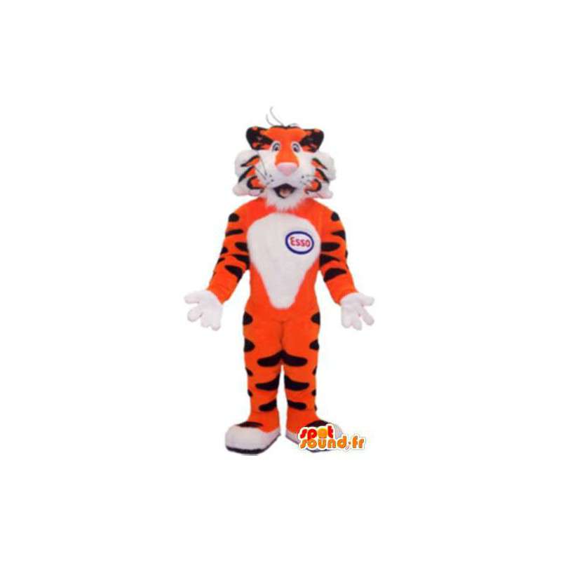 Mascot Esso tijger kostuum voor volwassenen - MASFR005199 - Tiger Mascottes