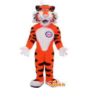 Mascotte tigre marque Esso déguisement pour adulte - MASFR005199 - Mascottes Tigre