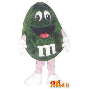 Costume mascotte M&Ms déguisement pour adulte bonbon - MASFR005206 - Mascottes Personnages célèbres