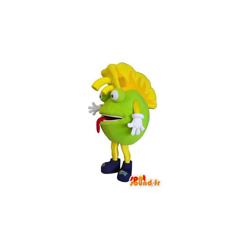 マンマスコット の 派手な変装を貼り付けるパンクマスコット男の舌 色変更 変化なし 切る L 180 190センチ 撮影に最適 番号 服とは 写真にある場合 番号 付属品 番号