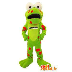 Déguisement de mascotte personnage grenouille Froggy - MASFR005219 - Mascottes Grenouille